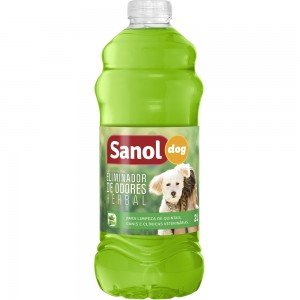 Eliminador De Odores Sanol Dog Herbal - 2L